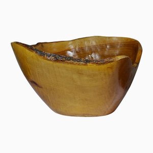 Scodella grande in legno di ulivo, 1950