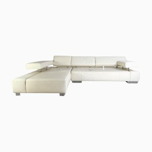 Corner Sofa in Leather from Brühl