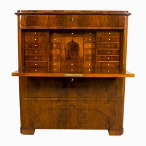 Secretaire Biedermeier antico, inizio XIX secolo