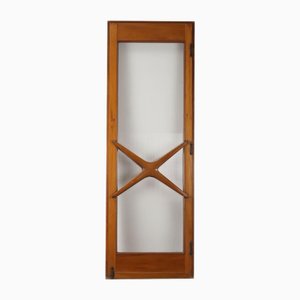 Large Vintage Italian Door in Beech, 1950s