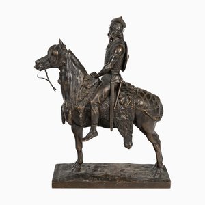 Emmanuel Fremiet, Skulptur eines gallischen Häuptlings, Bronze