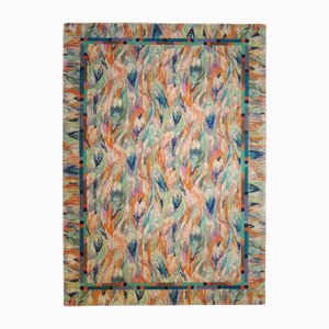 Handmade Missoni Rug with Decor Tulip, 1993