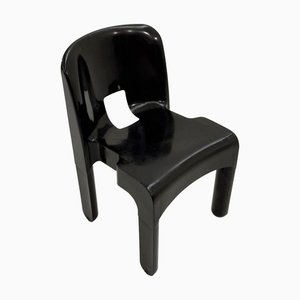 Black Model 4867 Universale Chair by Joe Colombo for Kartell, 1970s