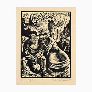Rudolf Nehmer, L'Heure Zéro, 1948, Gravure sur Bois