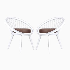 Vintage Ellipse Sessel Set von Swedese