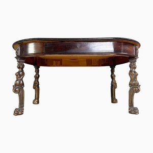 Table de Salle à Manger Néo-Baroque Originale en Bois