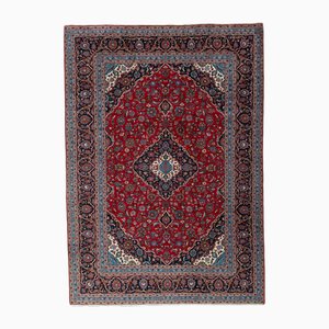 Hand-Knotted Kashan Oriental Rug
