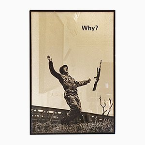 Affiche Pacifist, Guerre du Vietnam, Italie, 1970s