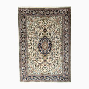 Hand-Knotted Sarough Oriental Rug in Cork Wool