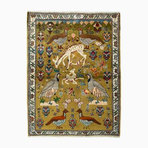 Hand-Knotted Gabbeh Shiraz Nomad Rug