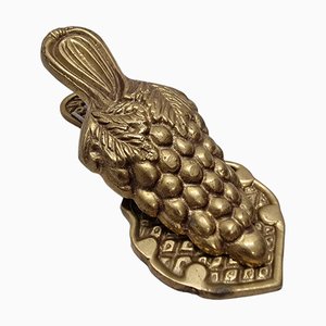 Vintage Brass Paperclip Grape, 1970s