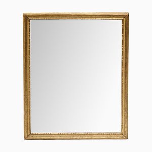 Small Louis XVI Giltwood Square Mirror