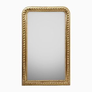 Louis Philippe Mirror with Geometric Scallopped Frame