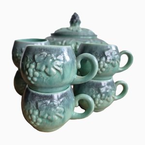 Juego de perforadores de cerámica, años 50. Juego de 11