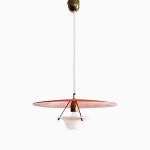 Mid-Century Modern Austrian Pendant Light by J.T. Kalmar, 1950s