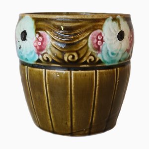 Französischer Jugendstil Orchien Blumentopf, 1920er