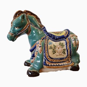 Chinese Ceramic Horse, 1950s