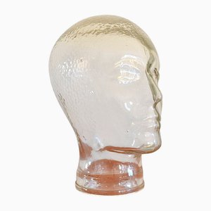 Vintage Italian Glass Head, 1960s