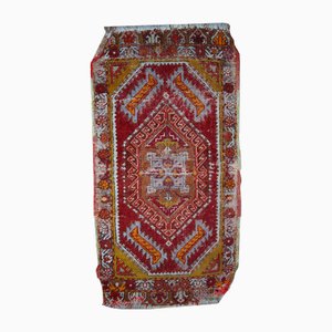 Turkish Handmade Yastik Rug, 1920s