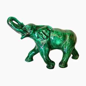 Figura de elefante francesa Art Déco, años 20