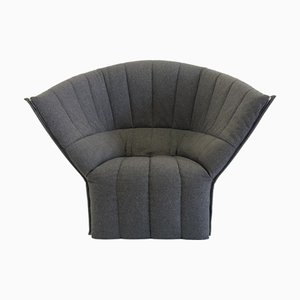 Moel Armchair in Dark Gray by Inga Sempé for Ligne Roset