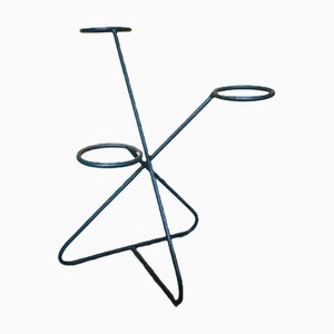 Soporte para plantas de metal atribuido a Mathieu Matégot, años 50