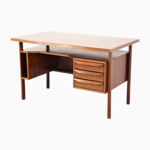 Italian Desk in Teak, 1960s