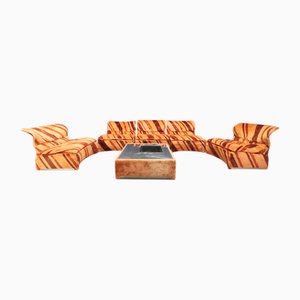 Modulares Vela Bassa Sofa von Giovanni Offredi für Saporiti, 1970er, 7 . Set
