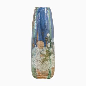 Modern Glazed Ceramic Vase, 1890s