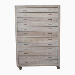 Vintage Industrial Drawer Cabinet