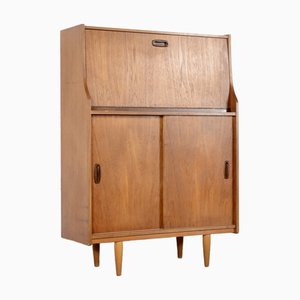 Mid-Century Modern Danish Teak Secretaire, 1960s