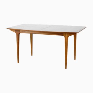Mesa de comedor extensible Mid-Century moderna de teca de McIntosh, años 60
