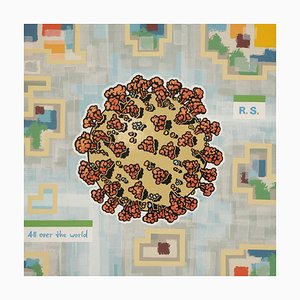 Ralf Schmidt, All Over the World 04, 2000s, Acrylic on Canvas
