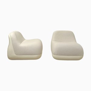 Set aus Jumbo Sesseln von Lberto Rosselli für Saporiti, 1970