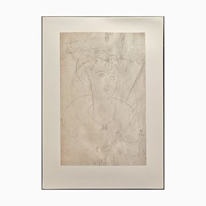 A. Modigliani, Lysa, Litografia
