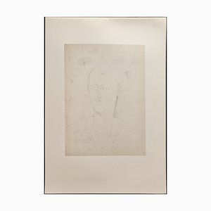 A. Modigliani, Ritratto di Donna / Portrait of a Woman, Lithograph