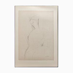 A. Modigliani, Donna Seduta / Donna seduta, Litografia