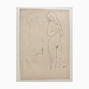 A. Modigliani, Nude di Jeanne Hébuterne / Jeanne Hébuterne Naked, Lithograph