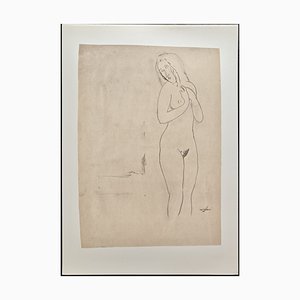 A. Modigliani, Nude di Jeanne Hébuterne / Jeanne Hébuterne Naked, Litografía