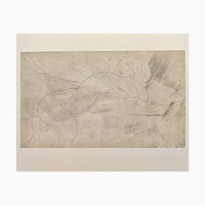 A. Modigliani, Nudo Coricato / Nude Lying Down, Lithograph