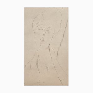 A. Modigliani, Studio di Donna / Study of a Woman, Lithograph