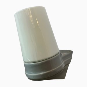 Hellgraue Wandlampe von Sigvard Bernadotte für Ifö