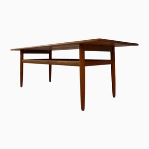 Table Basse en Teck par Niels Bach