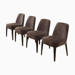 Black Febo Dining Chair attributed to Antonio Citterio for Maxalto 2000s, Set of 4