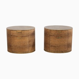 Amphora Bedside Tables attributed to Antonio Citterio for Maxalto, Set of 2