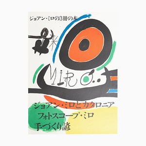 Tres Llibres Poster nach Joan Miró, 1970er
