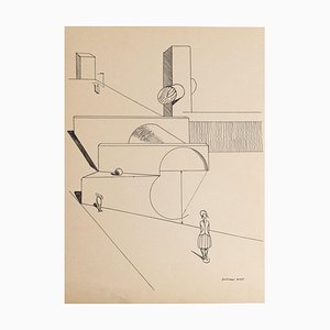 Max Ernst, Be Fashion - Perish Art, 1970, Dada Lámina