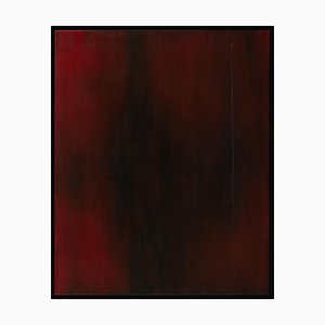 Javier Agudo, Composición abstracta de inspiración moderna Mid-Century, óleo sobre lienzo