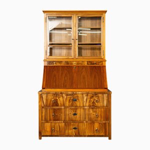 Vintage Secretary Display Cabinet
