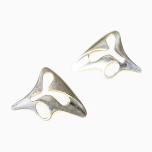 Vintage Earrings by Henning Koppel, Set of 2